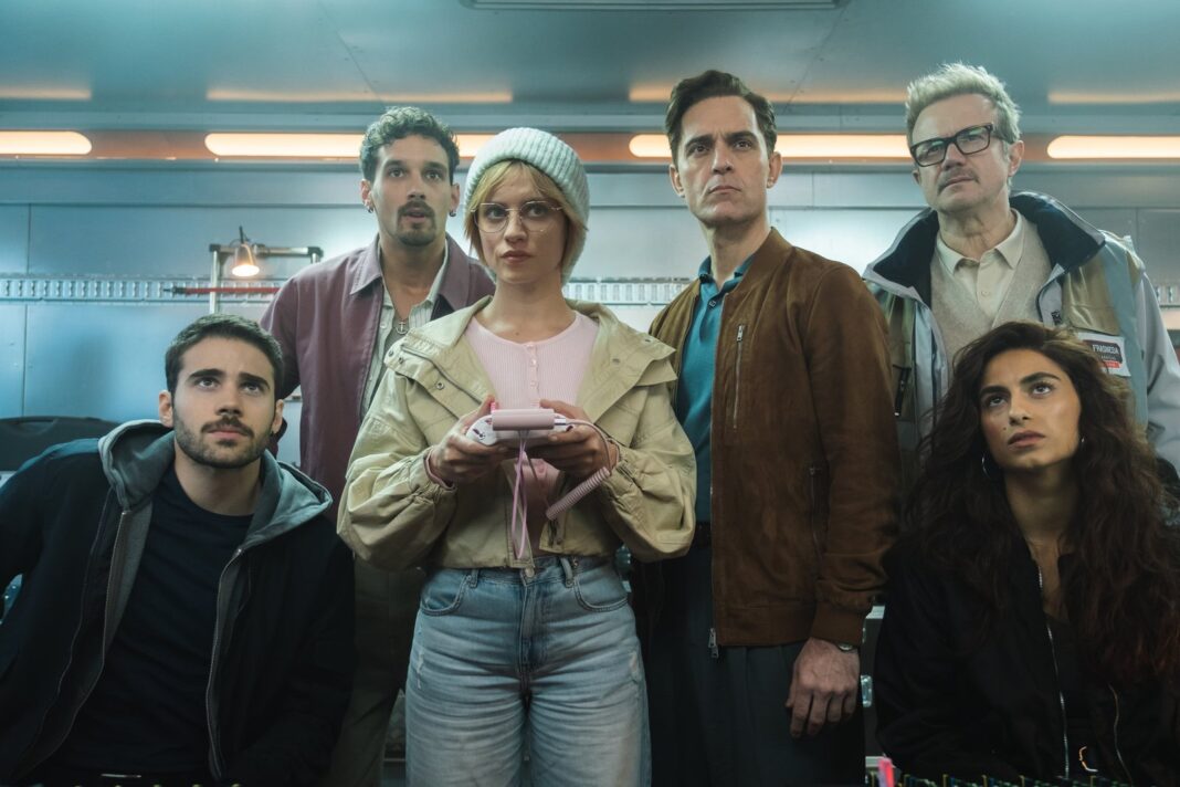 Escena de la serie Berlín y la dama del armiño