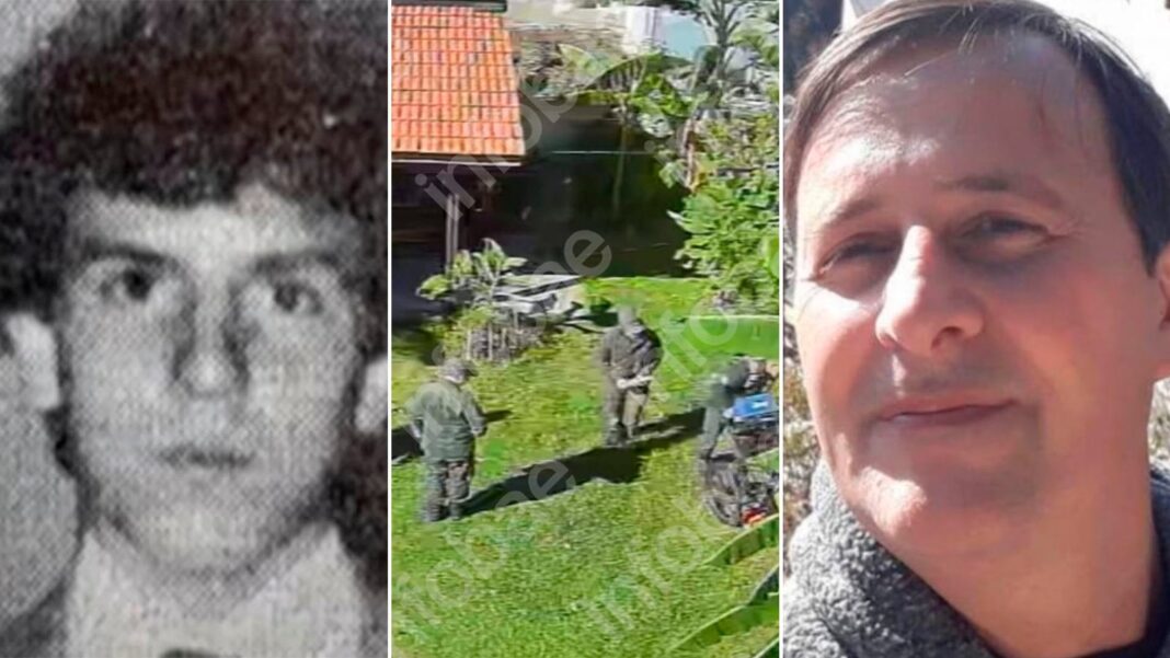 Fachada de la casa en Coghlan donde fueron hallados los restos de Diego Fernández Lima