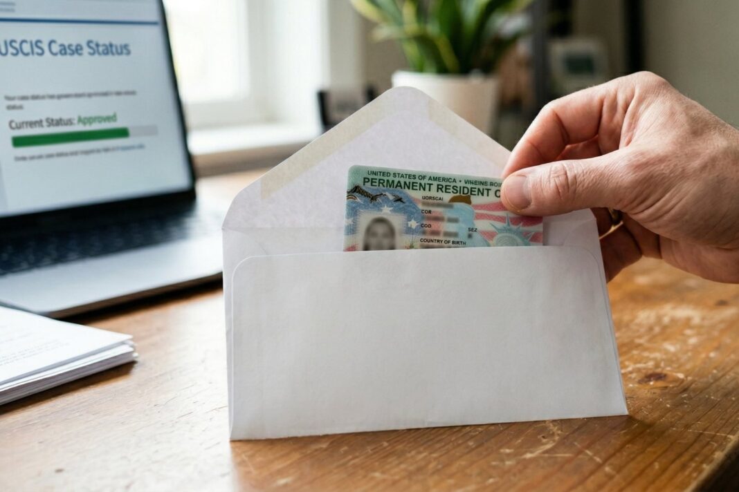 Sello del Servicio de Ciudadanía e Inmigración de Estados Unidos (Uscis)