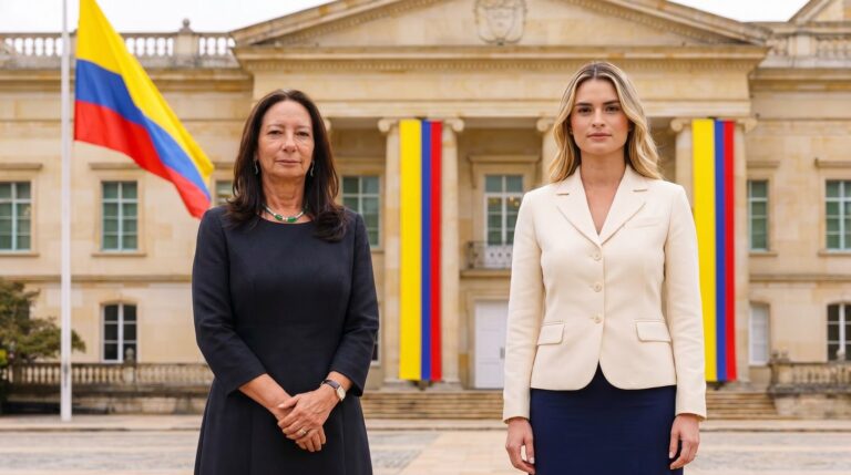 Pilar Rueda y Ana Lucía Pineda en eventos públicos