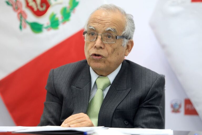 Aníbal Torres expremier Perú