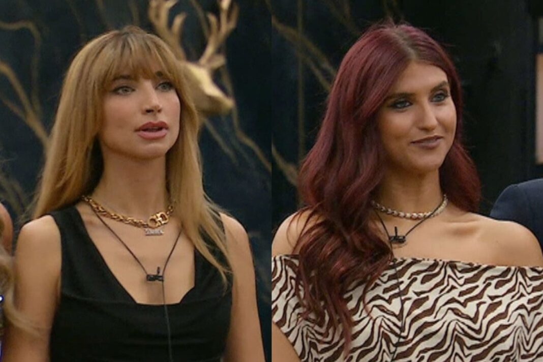 Catalina Tcherkaski durante su eliminación en Gran Hermano