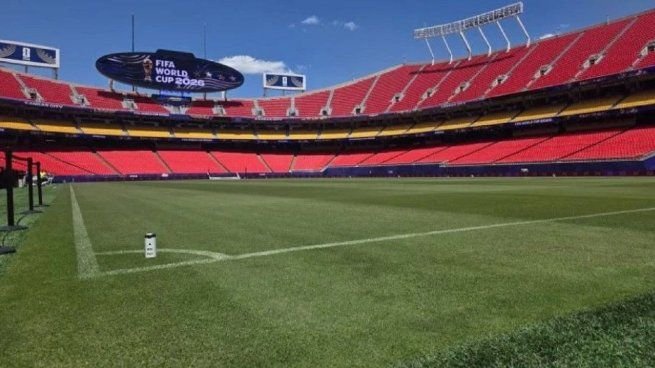 Estadio GEHA Field at Arrowhead Stadium en Kansas City durante un partido de fútbol