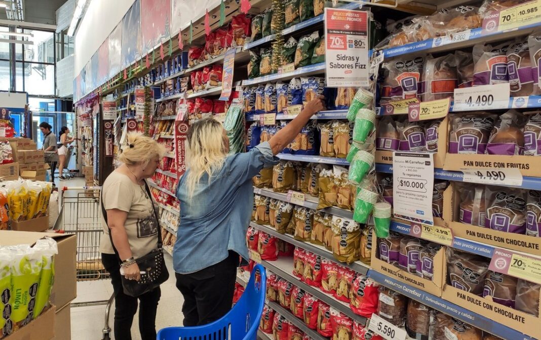 Gráfico de consumo masivo en Argentina mayo 2024