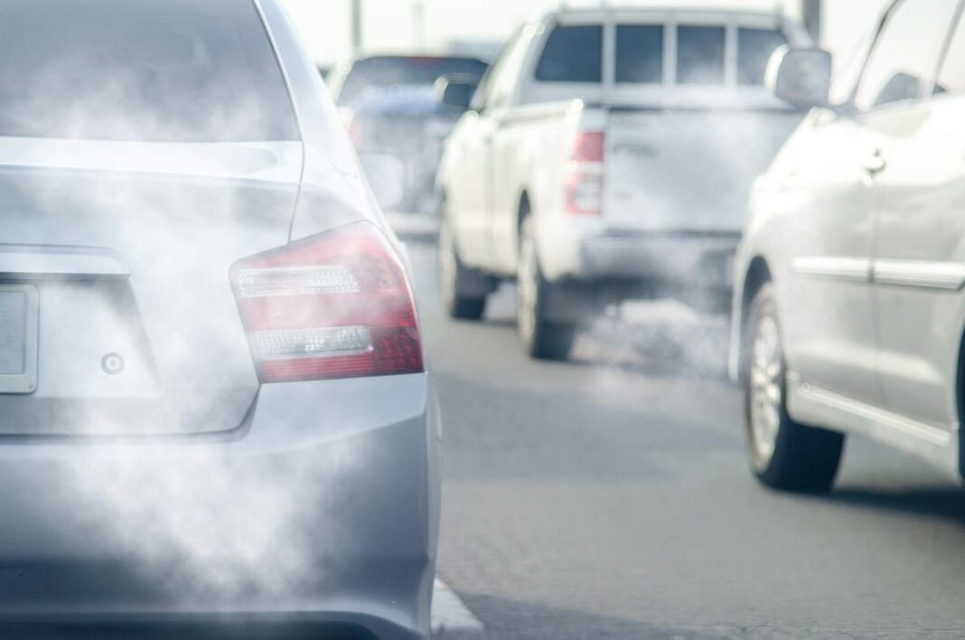 Imagen ilustrativa de contaminación del aire y salud cardíaca