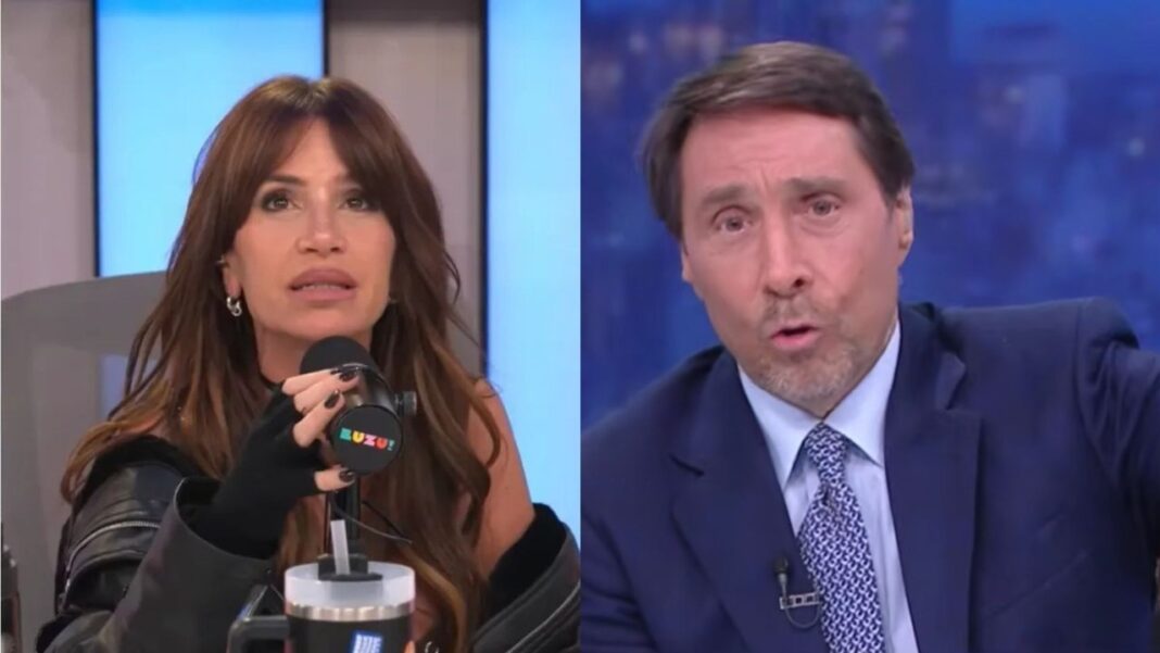 Eduardo Feinmann en un estudio de televisión