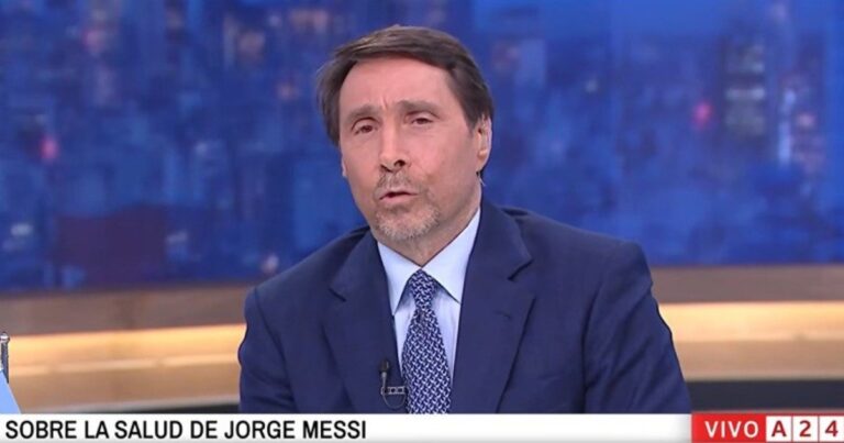 Eduardo Feinmann en su programa de A24