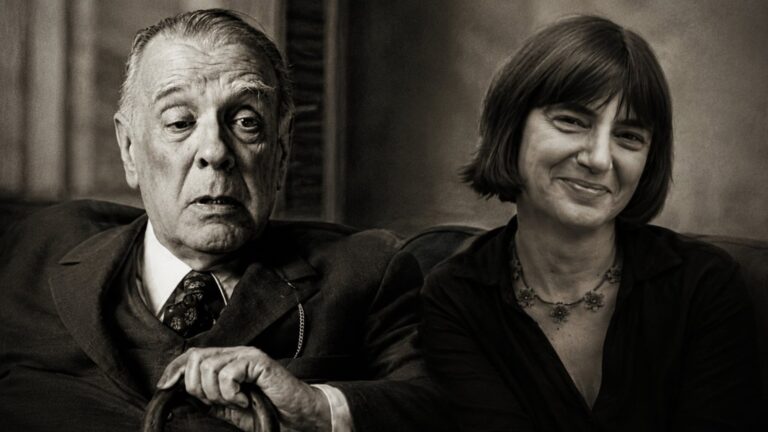 Placa conmemorativa de Jorge Luis Borges en Ginebra