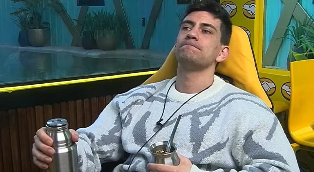 Matías Hanssen en la casa de Gran Hermano