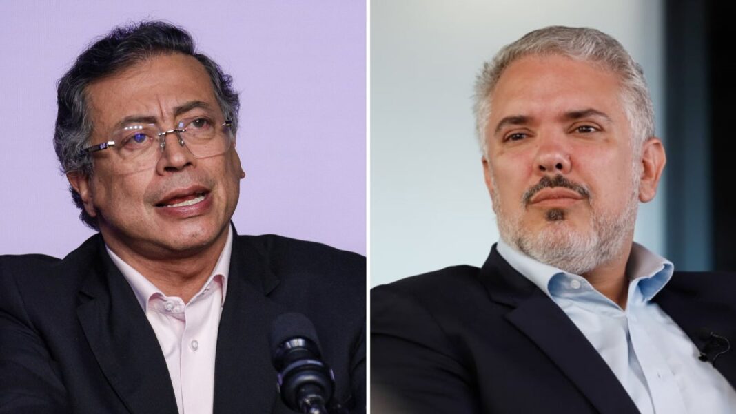 Iván Duque durante entrevista en Canal Hache