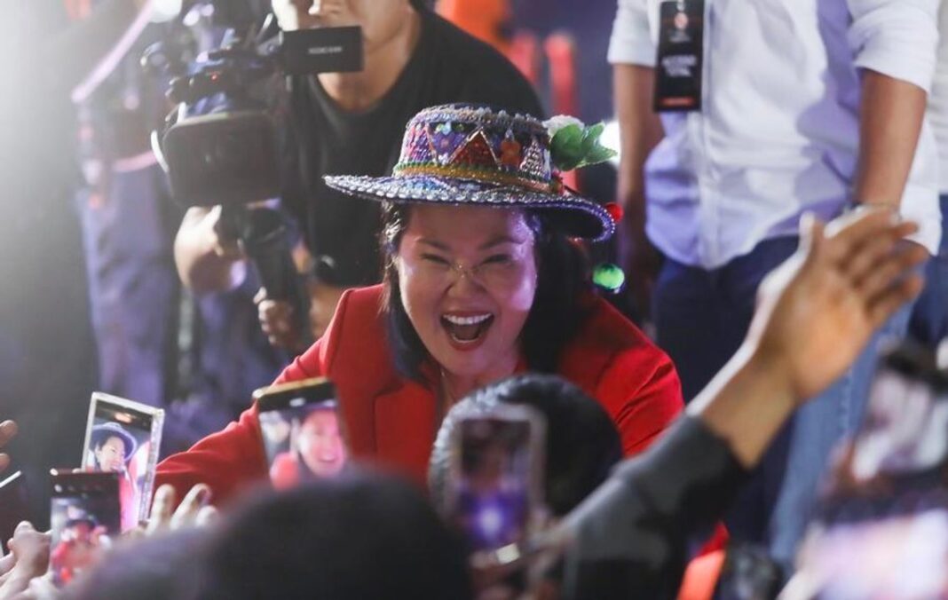 Javier Milei y Keiko Fujimori