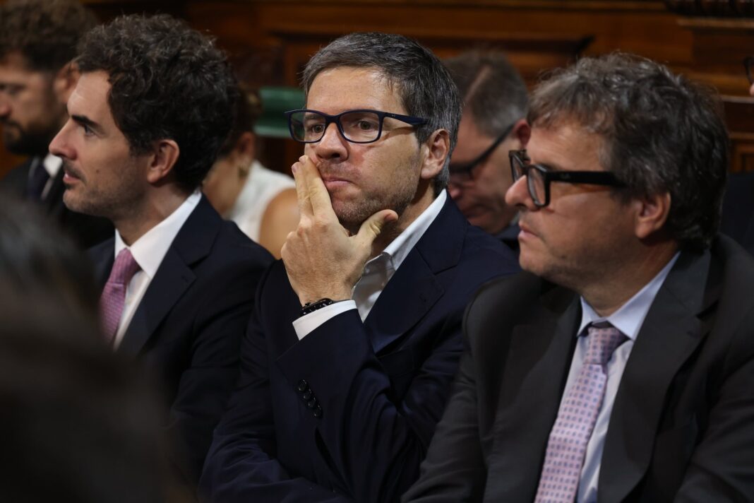 Jorge Macri junto a Ignacio Mahiques en acto oficial