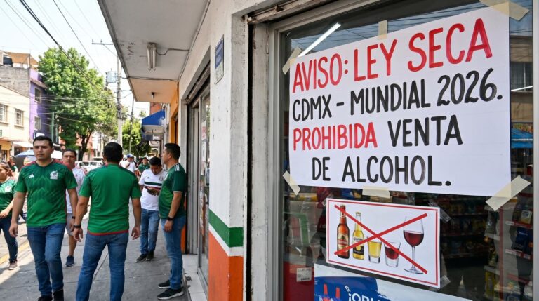 Ley Seca por el Mundial 2026 en la Ciudad de México
