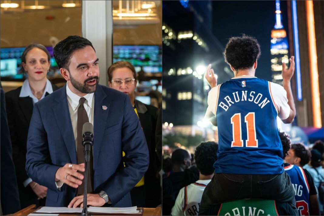 Desfile de los Knicks en Manhattan por el título de la NBA