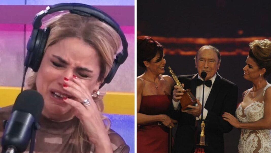 Marina Calabró durante la entrevista en el programa Qué Tupé