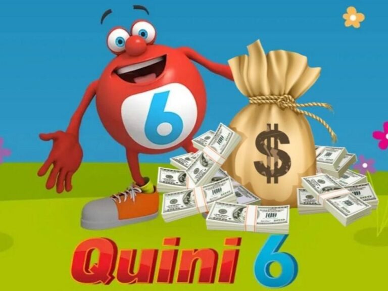 Boleto del Quini 6 con los números ganadores 03-06-08-20-21-29