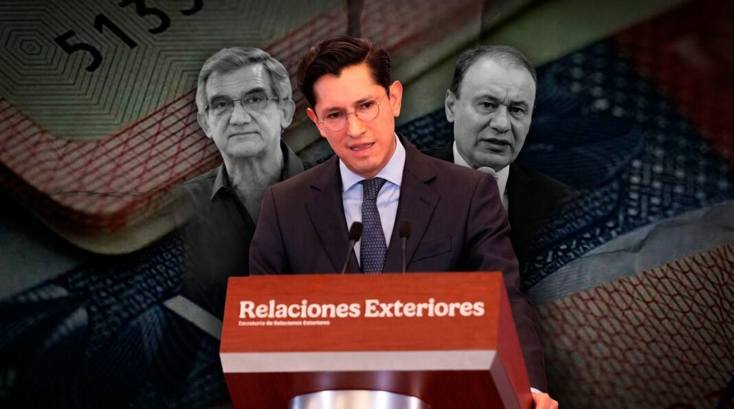 Canciller Roberto Velasco en conferencia de prensa de la Secretaría de Relaciones Exteriores