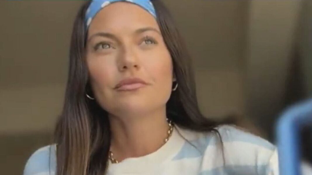 Sofía Jujuy Jiménez en videollamada durante el programa SQP