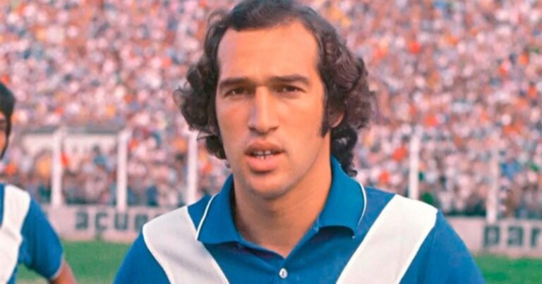 Carlos Bianchi con la camiseta de la selección argentina