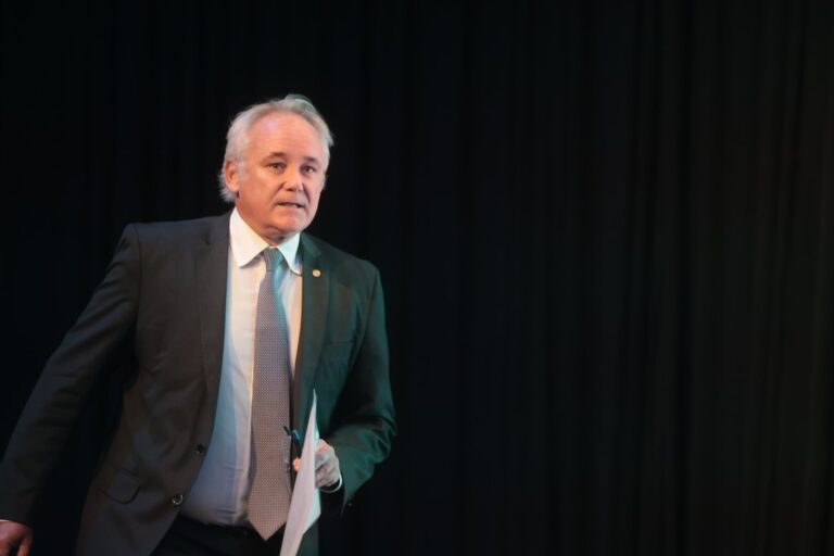 Vladimir Werning, vicepresidente del Banco Central de la República Argentina, durante el foro The Power of Local Banking