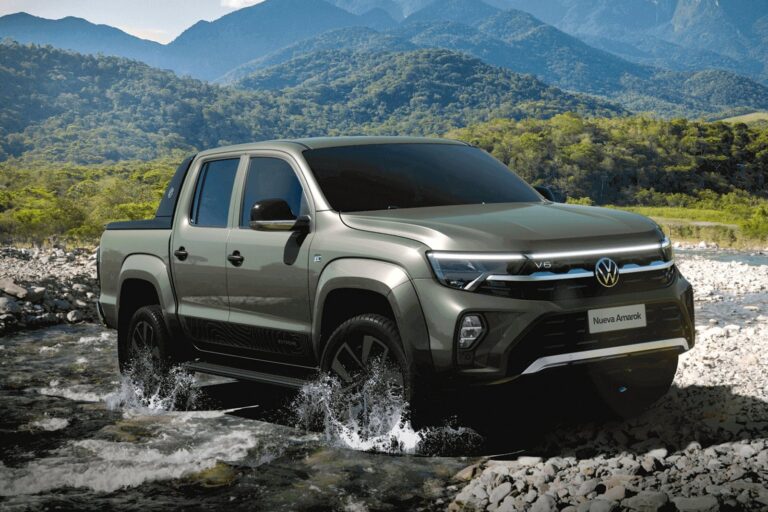 Volkswagen Amarok modelo 2026 en exhibición