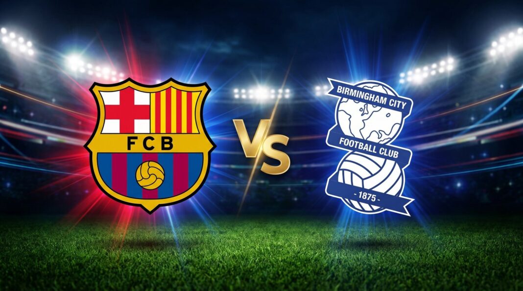 Partido amistoso de pretemporada entre Barcelona y Birmingham City