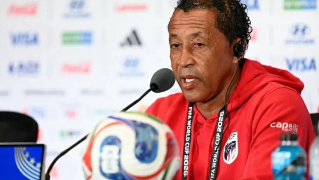 Jugadores de Cabo Verde en el campo durante el partido contra Argentina por el Mundial 2026
