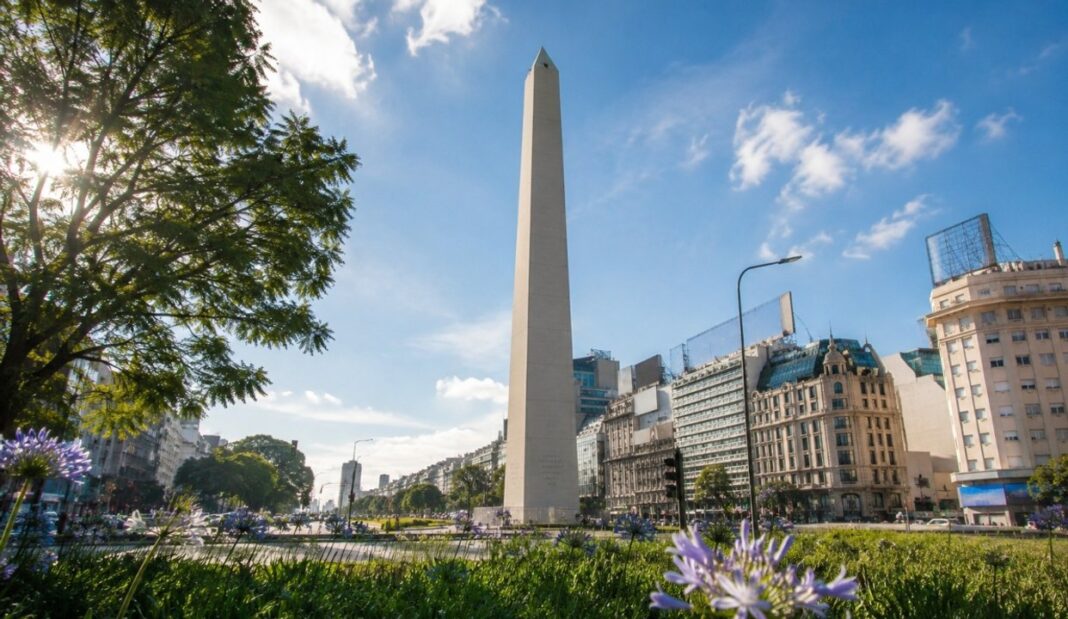 Mapa del pronóstico del clima en Buenos Aires del SMN para el 8 de julio