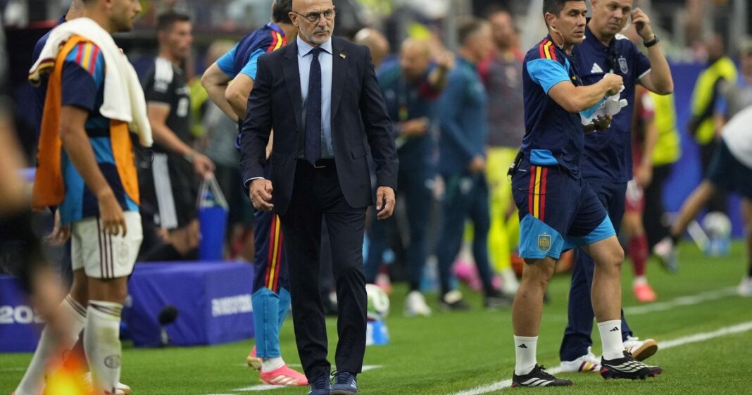 Partido de fútbol entre España y Bélgica en el Mundial 2026