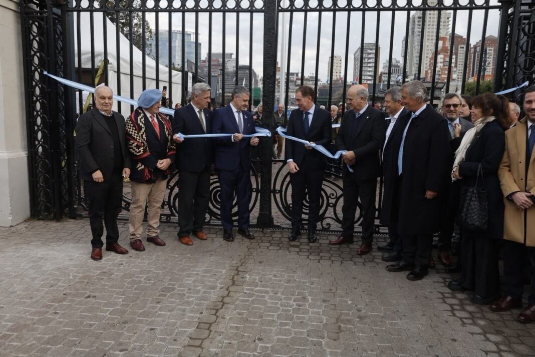 Corte de cintas en la inauguración de la 138ª Exposición Rural de Palermo