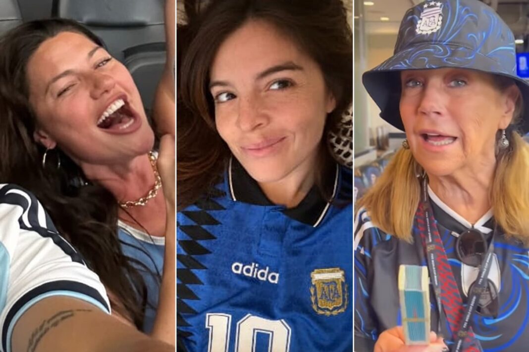 Jugadores de la Selección Argentina celebrando un gol durante el partido contra Egipto en el Mundial 2026