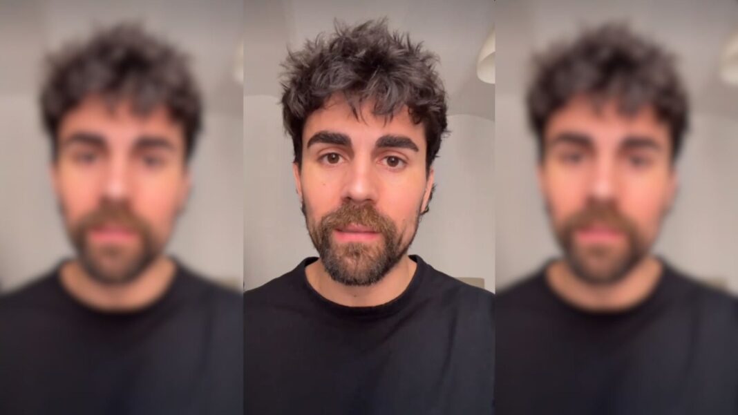 Fran Sánchez, psicólogo, en un video de TikTok