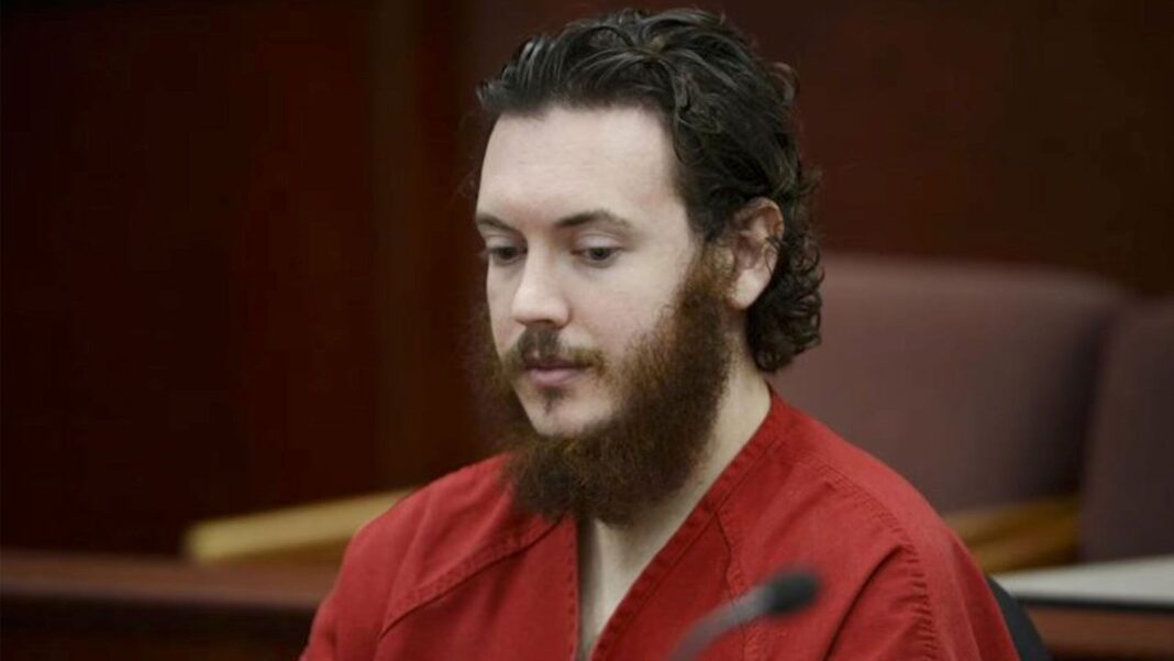 James Holmes durante el juicio por la masacre del cine de Aurora en 2015