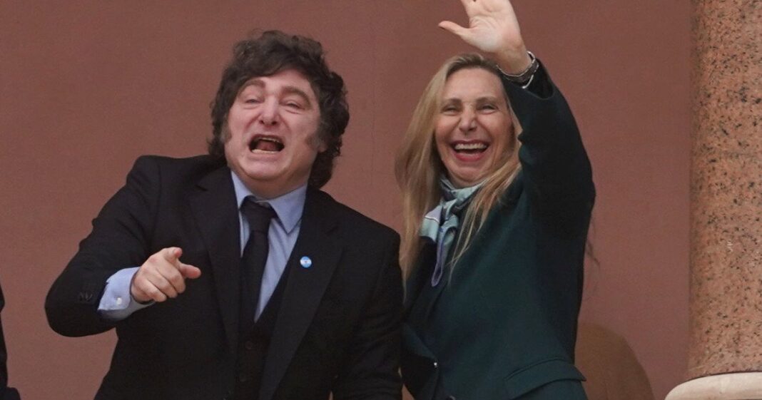 Karina Milei en la Casa Rosada