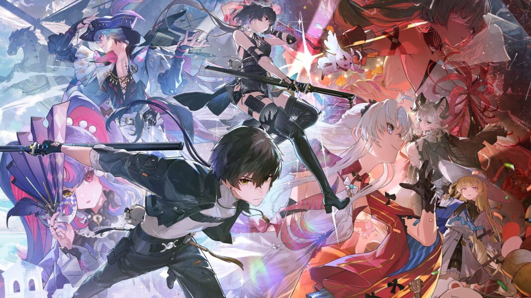 Teaser de la serie anime Wuthering Waves: Elysium mostrando personajes