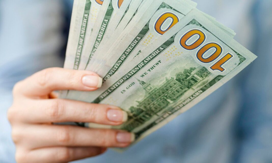 Gráfico con la cotización del dólar en Argentina