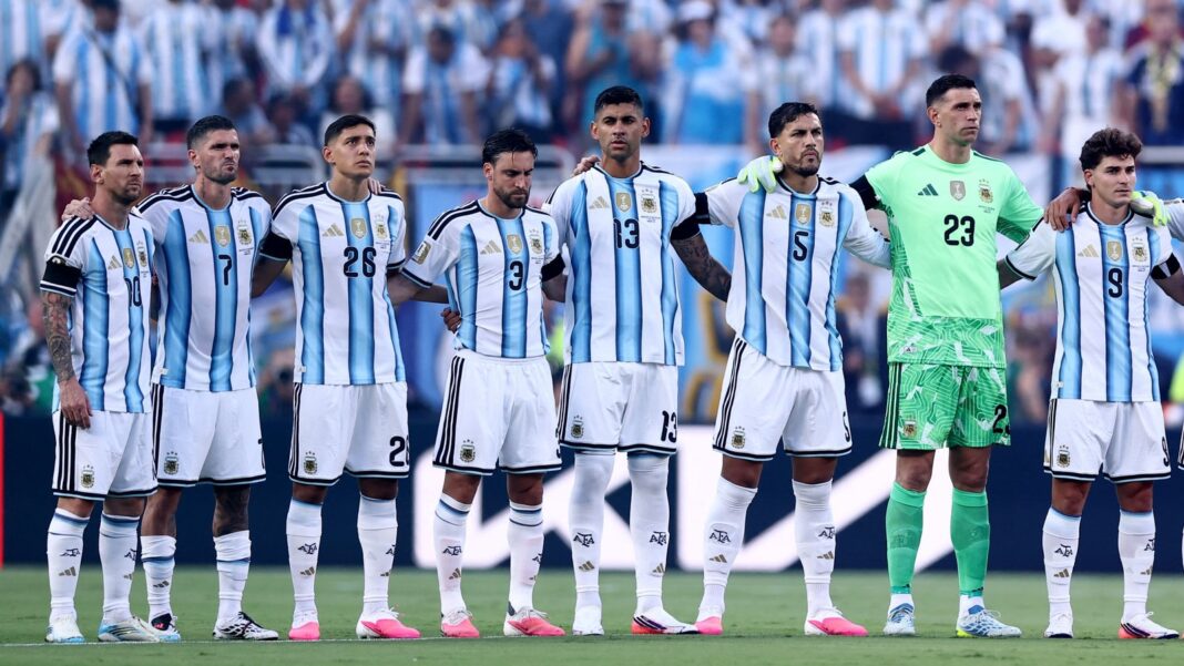 Selección argentina de fútbol durante el Mundial