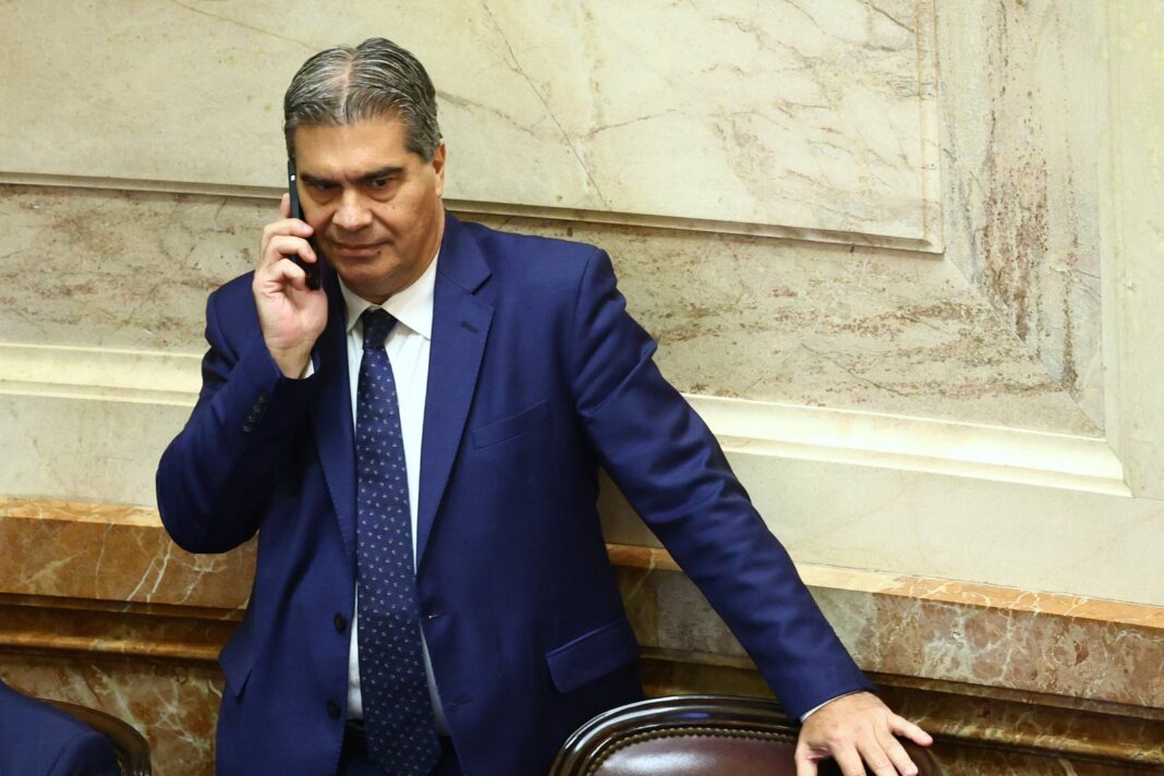 Jorge Capitanich durante una conferencia de prensa