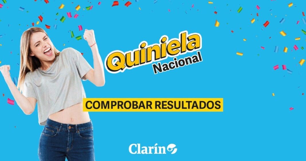 Números del sorteo de la Quiniela Nacional Matutina