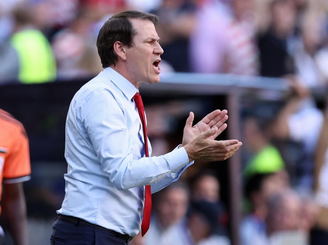 Rudi Garcia durante el partido Bélgica vs Estados Unidos