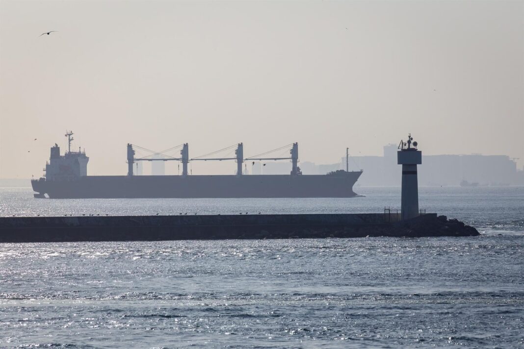 Buque en el mar Negro