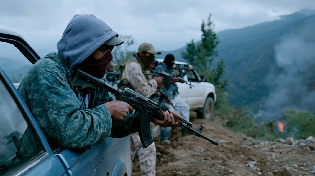 Detenidos en el norte de Culiacán. Crédito: SSP Sinaloa