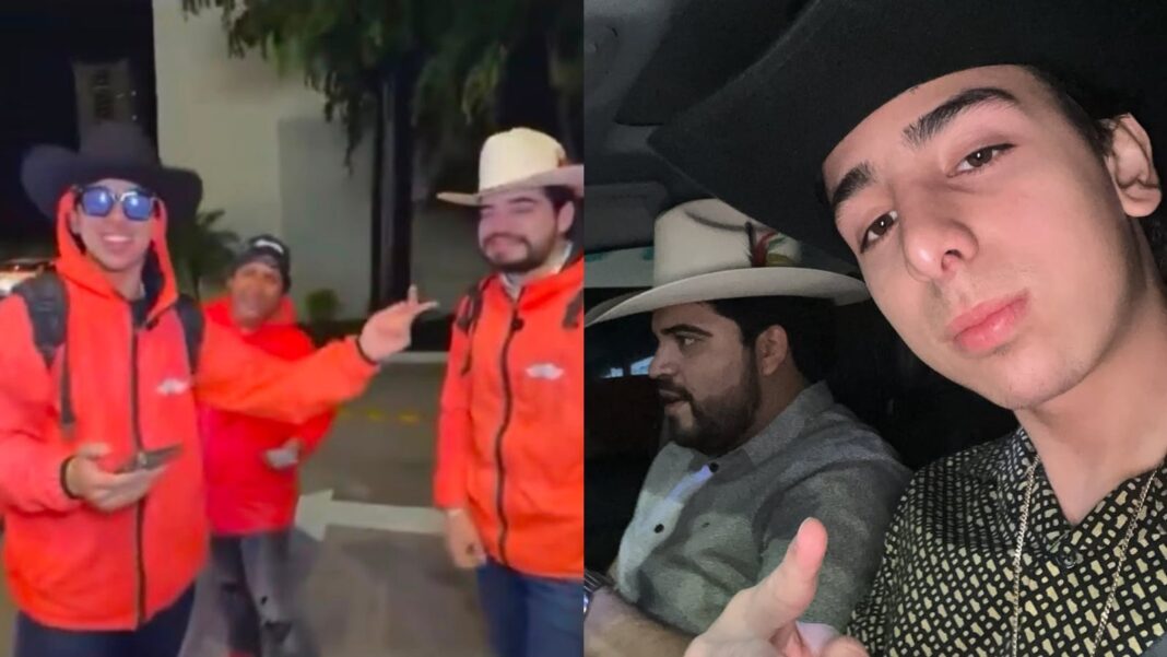 Alejandro Fierro junto a César Gastélum