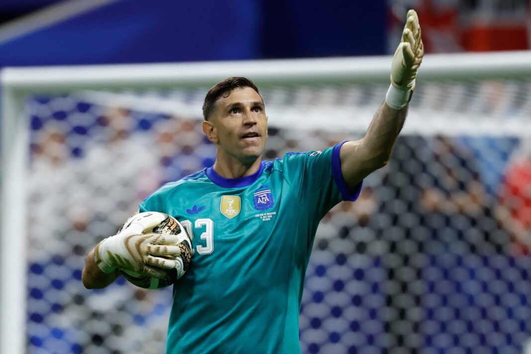 Emiliano Martínez, arquero del Aston Villa y de la selección argentina