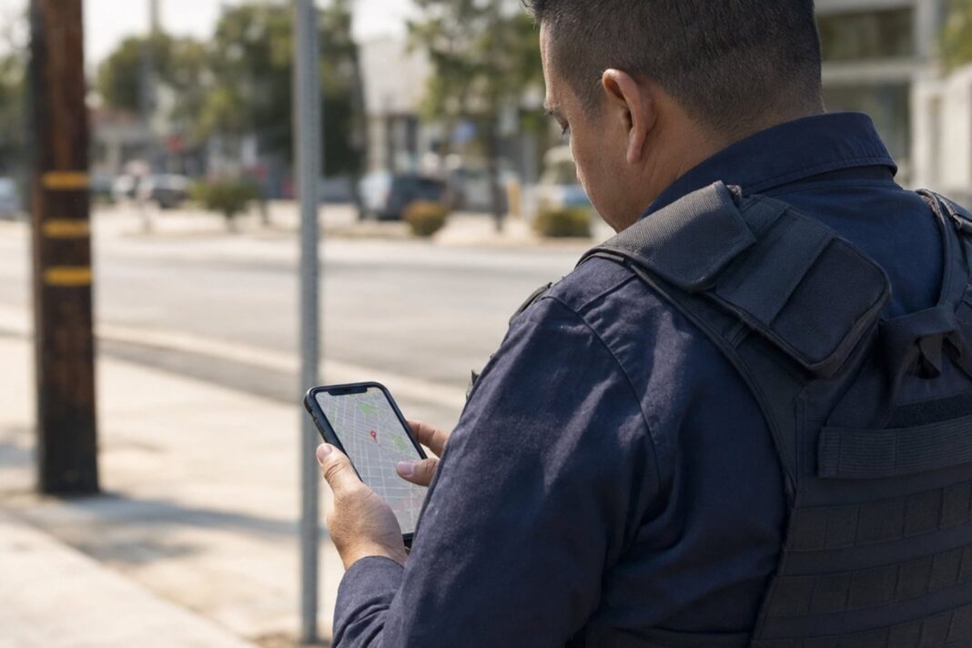 Agentes de la Patrulla Fronteriza en un operativo en Los Ángeles