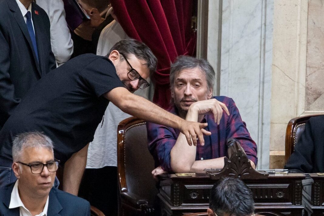 Vista del recinto de la Cámara de Diputados de la Nación Argentina