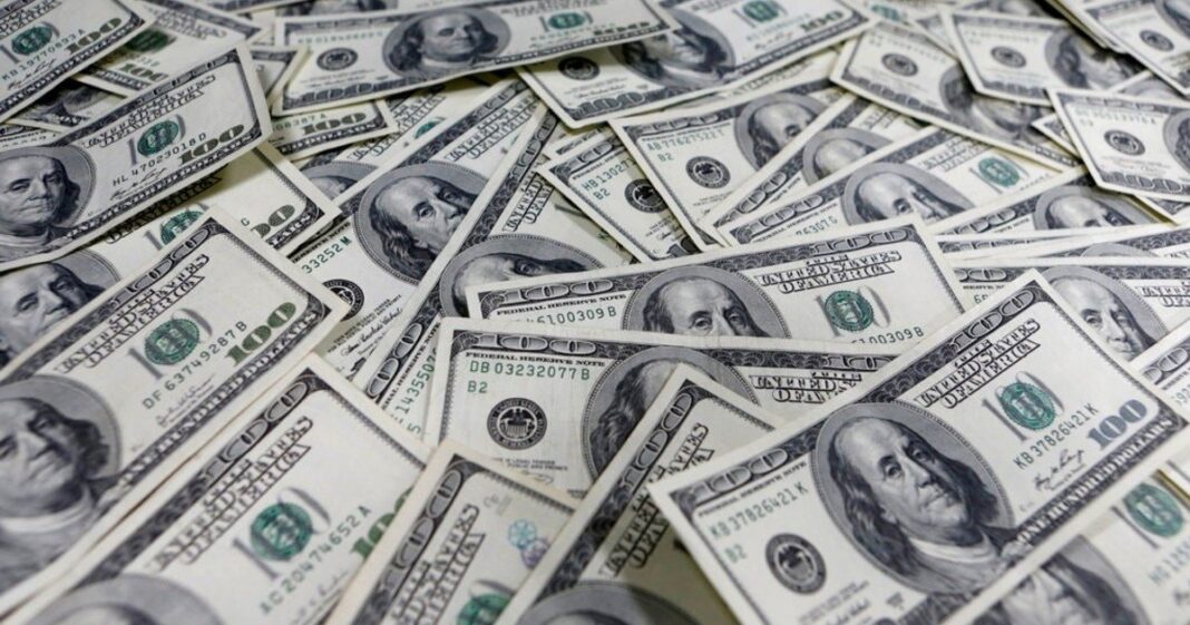 Gráfico de la cotización del dólar tarjeta