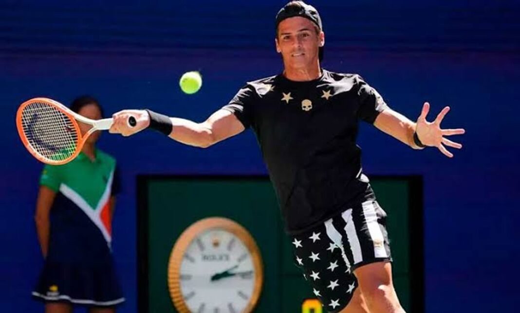 Federico Coria y Guido Justo en la qualy del US Open