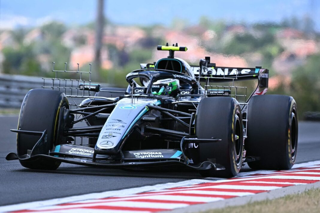 Circuito de Zandvoort durante una carrera de Fórmula 1