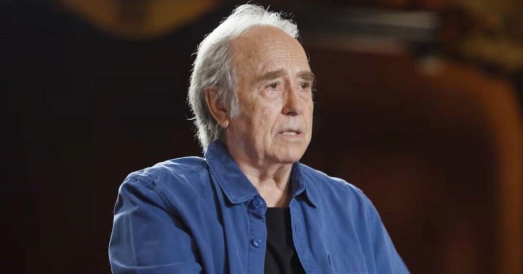 Joan Manuel Serrat en una entrevista